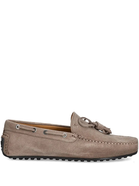 Hackett Driver Tassel-suede Loafers - Brown 