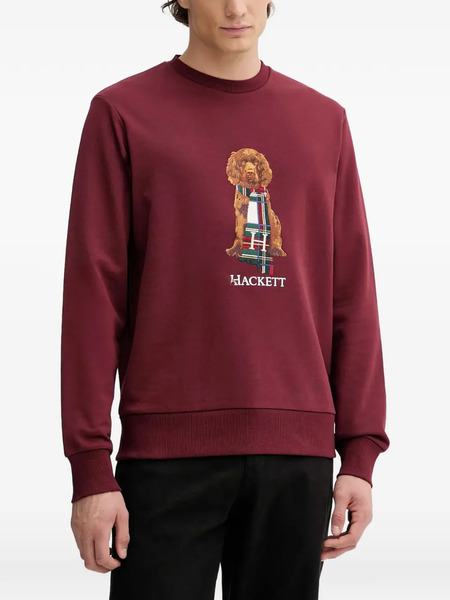  Hackett Graphic-print Sweatshirt - Red 