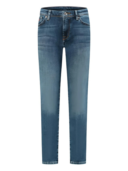  Hackett Kids Embroidered Logo Jeans - Blue 