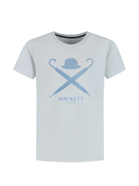  Hackett Kids Graphic-print T-shirt - Blue 