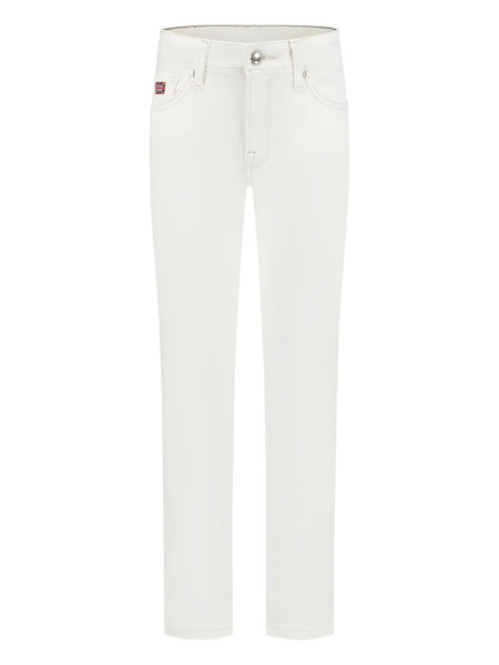  Hackett Kids Logo-patch Jeans - White 