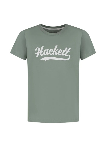  Hackett Kids Logo-print T-shirt - Green 