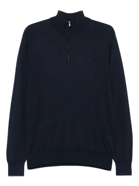  Hackett Logo-embroidered Sweater - Blue 