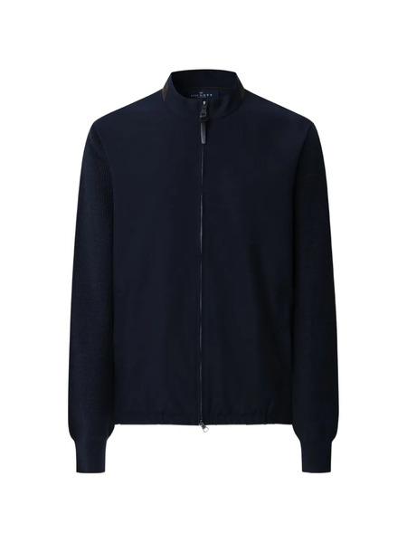  Hackett Zipped Cardigan - Blue 