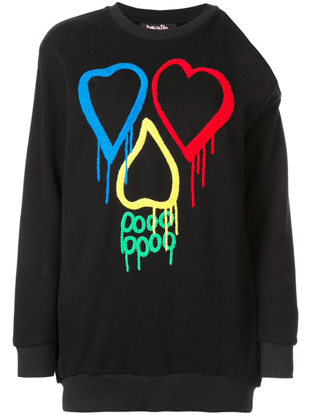  Haculla Cut Out Sweatshirt - Black 