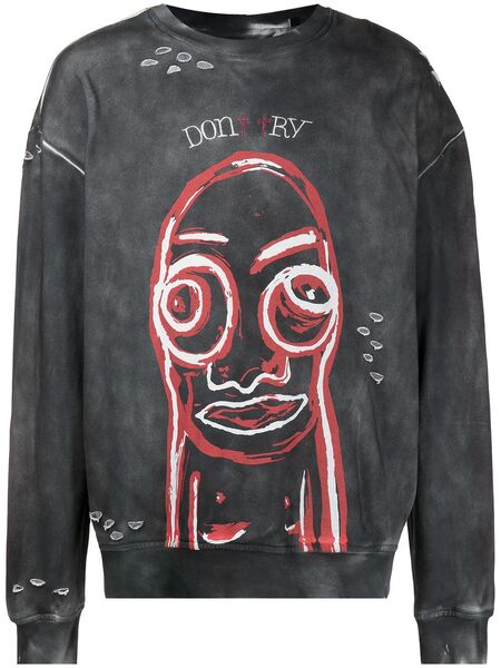  Haculla Don't Try Jumper - Grey 