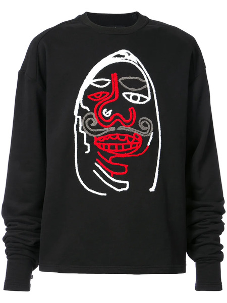  Haculla Field Of Flowers Sweatshirt - Black 