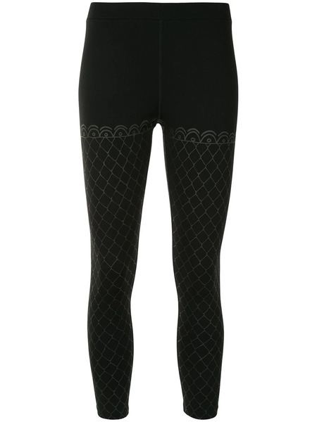  Haculla Geometric Print Leggings - Black 