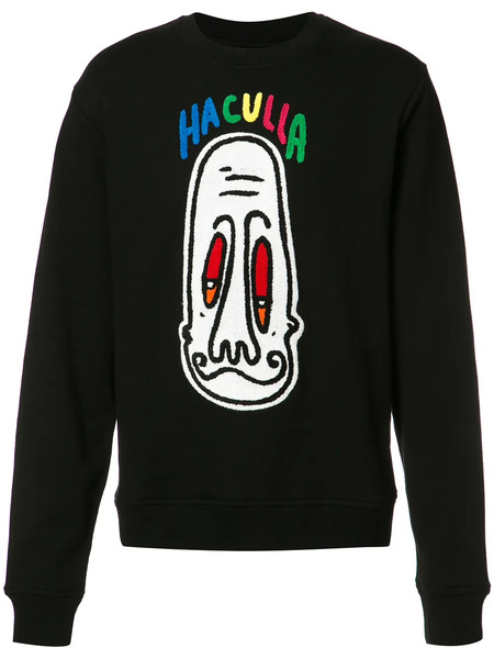  Haculla Graphic Print Sweatshirt - Black 