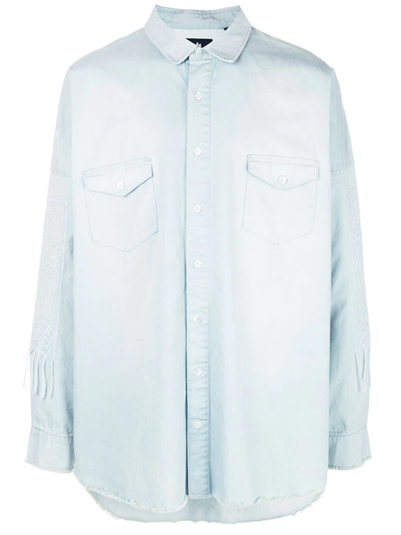  Haculla Guy And His Gun Shirt - Blue 