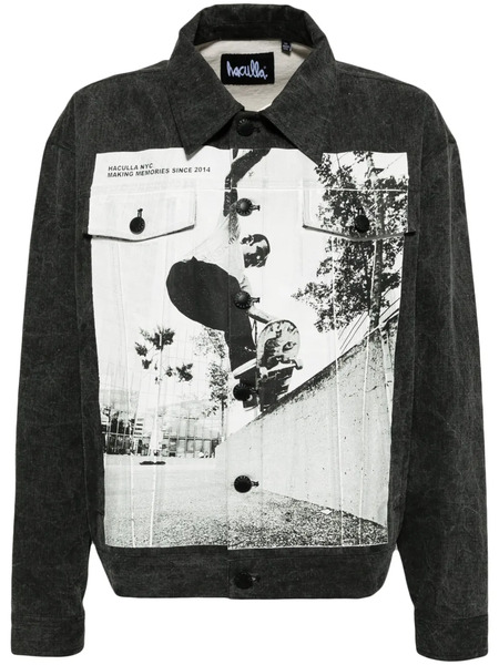  Haculla Making Memories Denim Jacket - Grey 