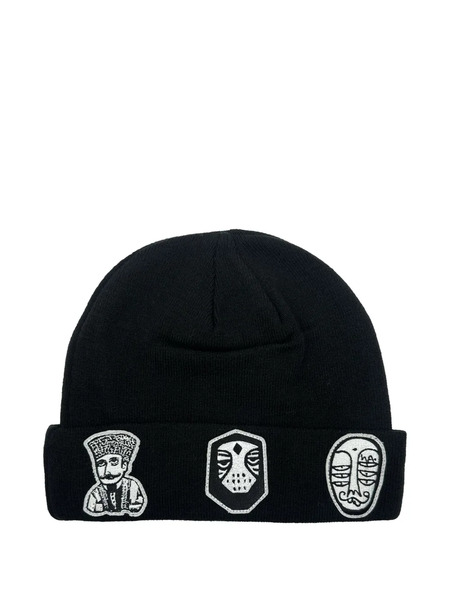  Haculla Nyc Embroidered Beanie Hat - Black 