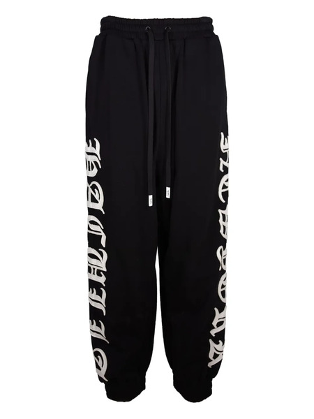  Haculla Nyc Side-panel Embroidered Track Pants - Black 