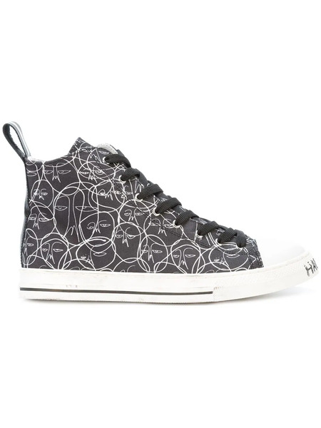  Haculla One Of A Kind Hi-top Sneakers - Black 