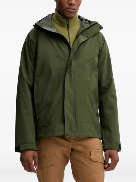  Haglöfs Hooded Logo-embroidered Jacket - Green 