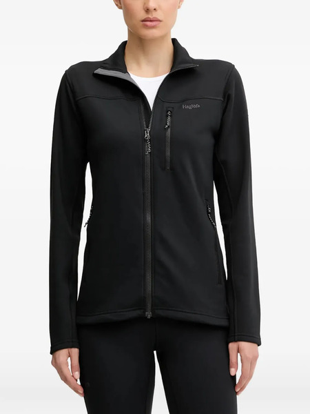  Haglöfs Rosson Mid Zip-up Sweatshirt - Black 