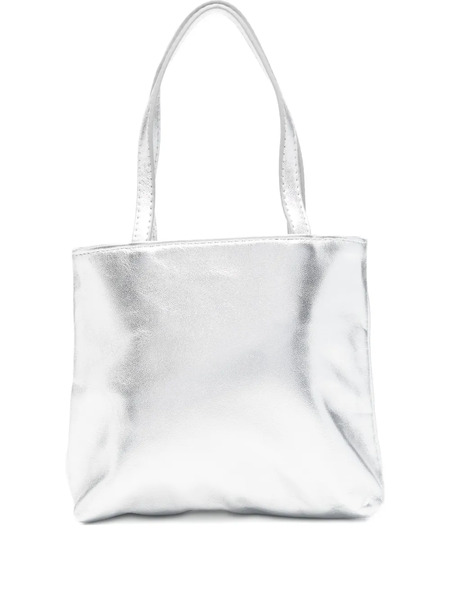  Hai Leather Tote Bag - Silver 