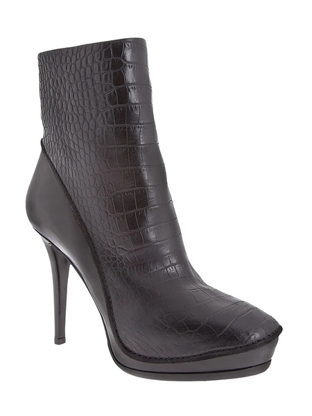  Haider Ackermann Platform Ankle Boots - Black 