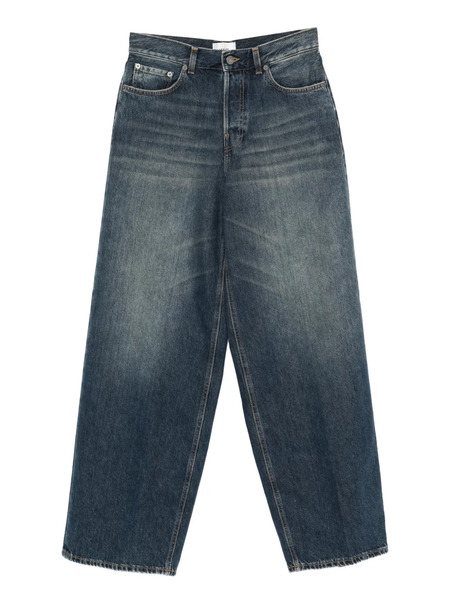  Haikure Bethany Front-button Wide-leg Jeans - Blue 