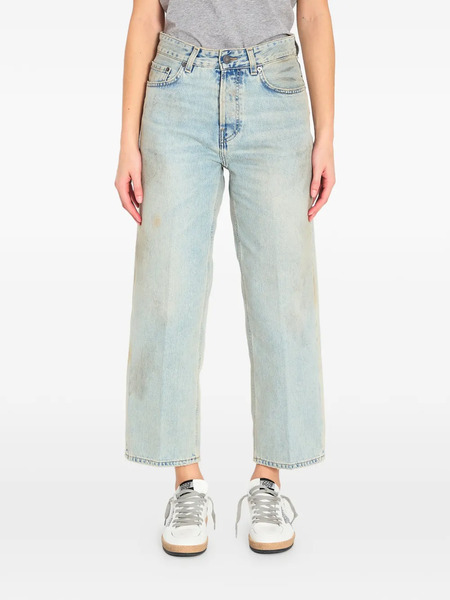  Haikure Betty Soft Stained Sky Stained Denim Jeans - White 
