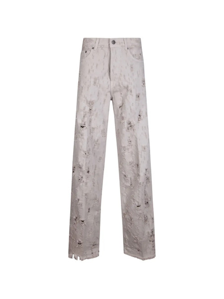  Haikure Destroyed Bull Jeans - Neutrals 