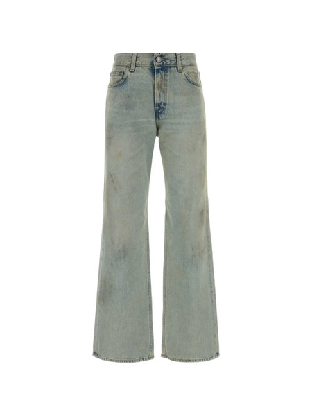  Haikure Korea Five-pockets Jeans - Blue 