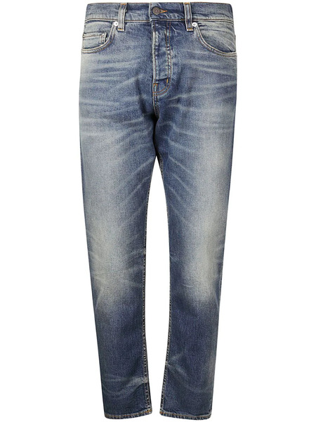  Haikure Logo-appliqué Slim-fit Jeans - Blue 