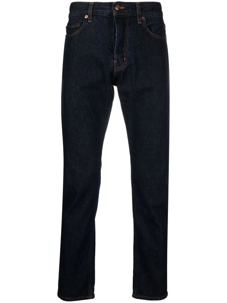  Haikure Mid-rise Straight-leg Jeans - Blue 
