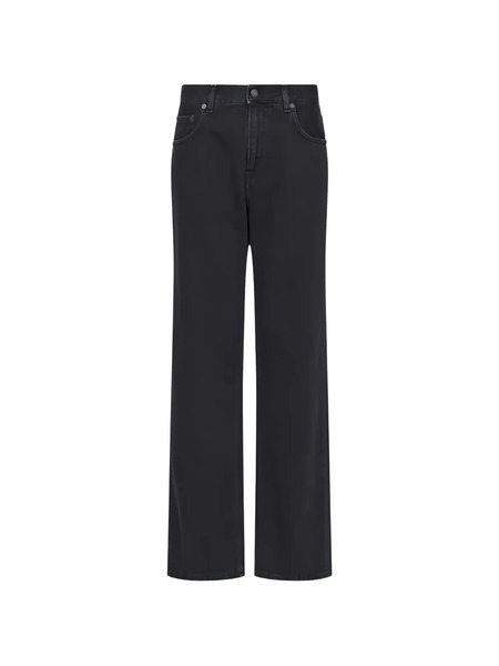  Haikure Patch Pockets Jeans - Black 