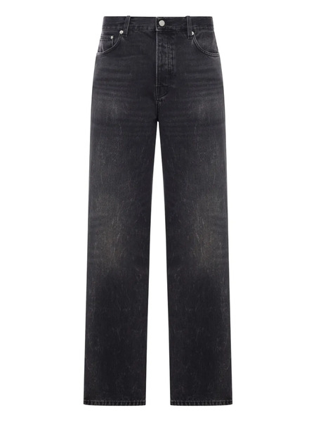  Haikure Straight Five-pocket Jeans - Black 
