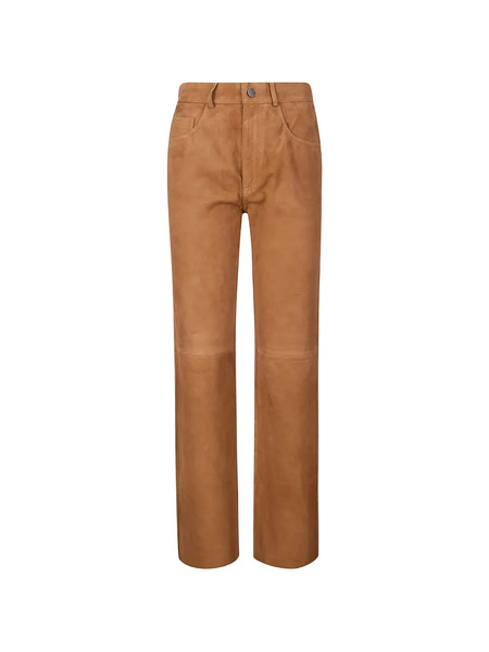  Haikure Suede Trousers - Brown 