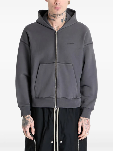  Hal Studios® Cotton Zip-up Hoodie - Grey 