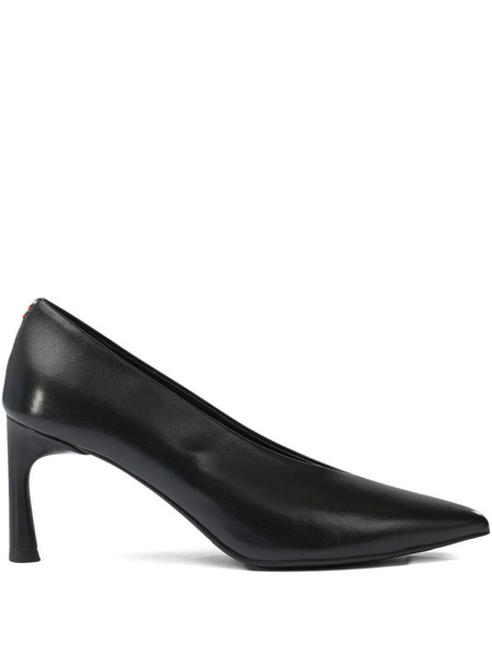  Halmanera Pointed-toe Heeled Pumps - Black 