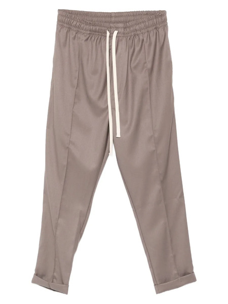  Hamza Cuffed-hem Trousers - Neutrals 