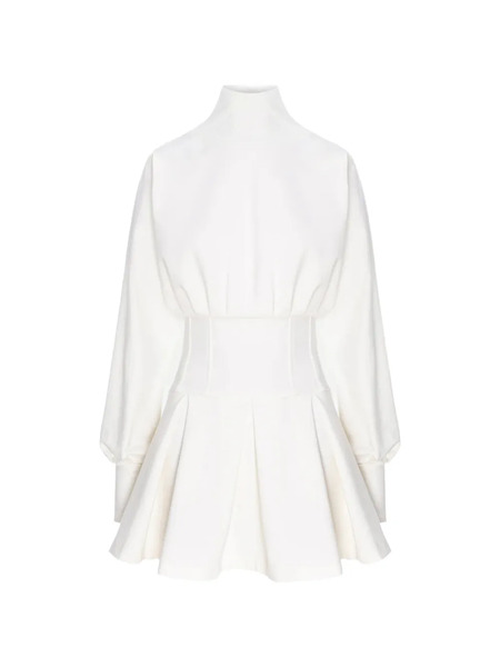  Hamza Nyssa Corset Dress - White 
