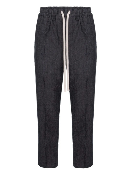  Hamza Six Drawstring-panelled Jeans - Grey 