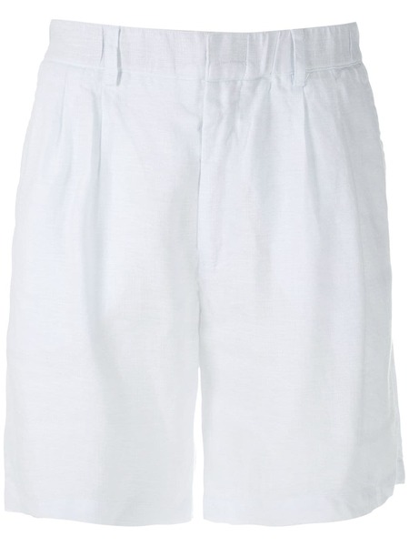  Handred Linen Pleated Shorts - White 