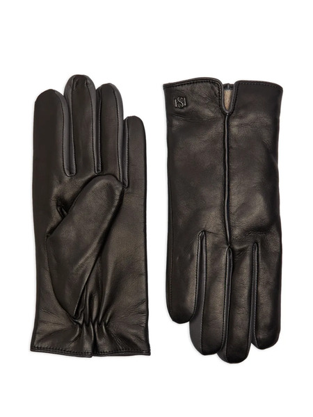  Handsome Stockholm Logo Gloves - Black 