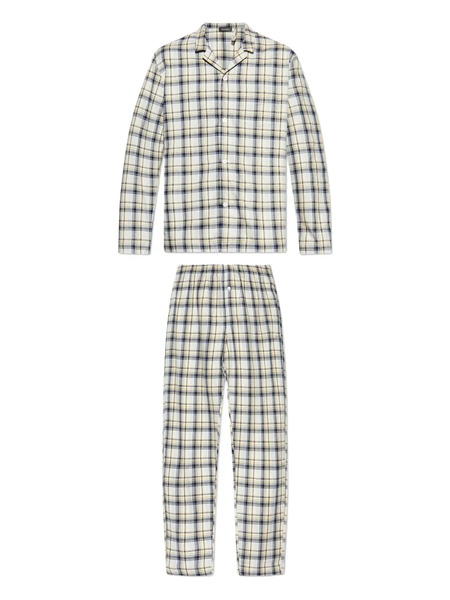  Hanro Checked Pyjama Set - Neutrals 