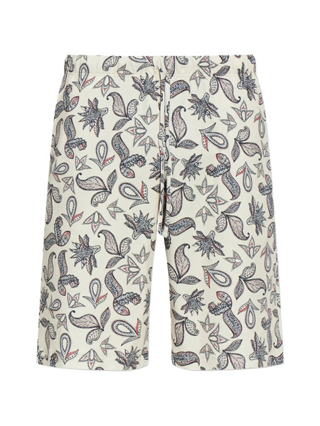  Hanro Paisley Pattern Shorts - Neutrals 