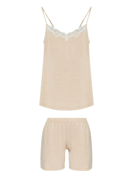  Hanro Sleeveless Pyjama Set - Neutrals 