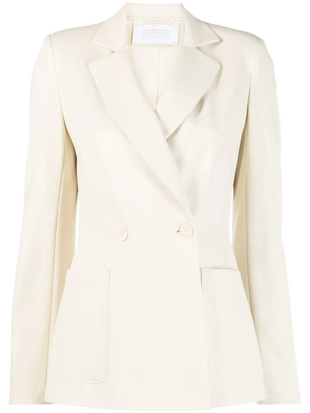  Harris Wharf London Double-breasted Blazer - Neutrals 