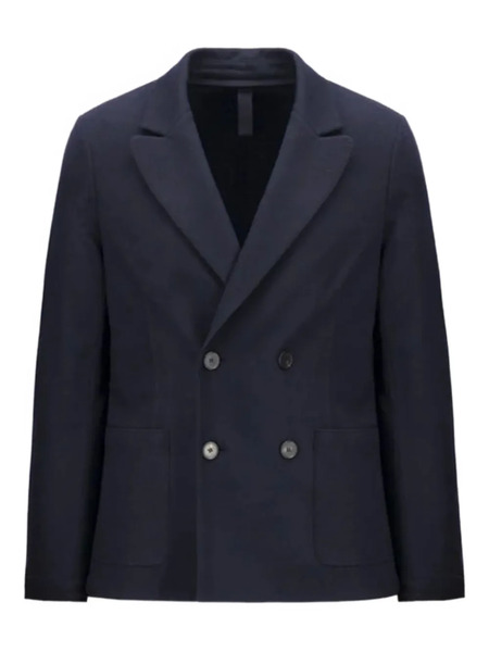  Harris Wharf London Double-breasted Wool Jacket - Blue 