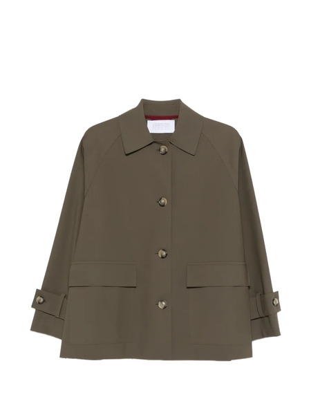  Harris Wharf London Raglan-sleeve Scuba Jacket - Green 
