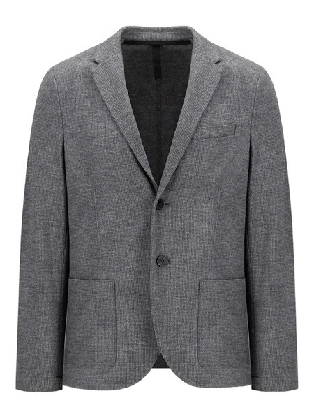  Harris Wharf London Two-button Wool Blazer - Grey 