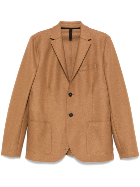  Harris Wharf London Wool Blazer - Brown 