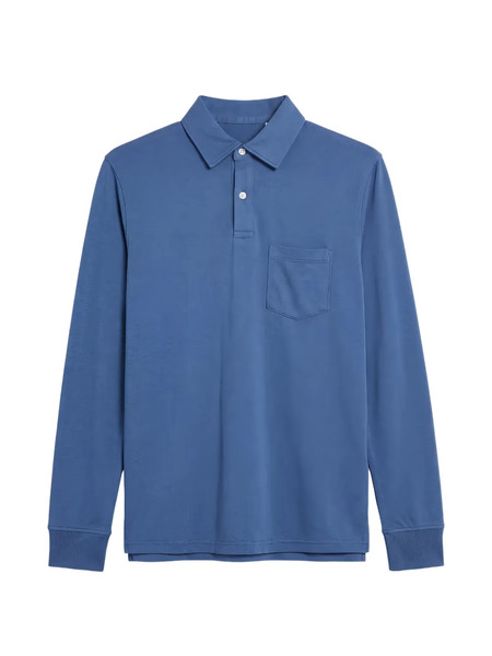  Hartford Chest-pocket Polo Shirt - Blue 