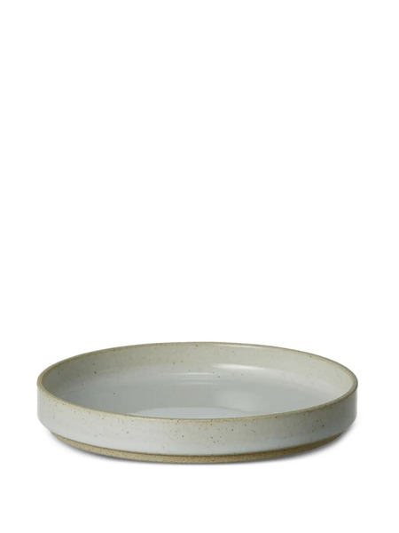  Hasami Porcelain Speckled Plate - Grey 