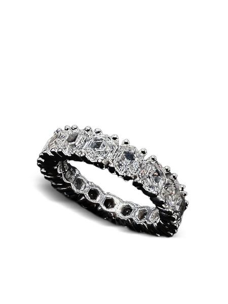  Hatton Labs Crystal-embellished Ring - Silver 