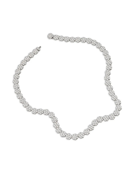  Hatton Labs Daisy Flower Necklace - Silver 